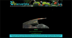 Desktop Screenshot of elacuarista.com